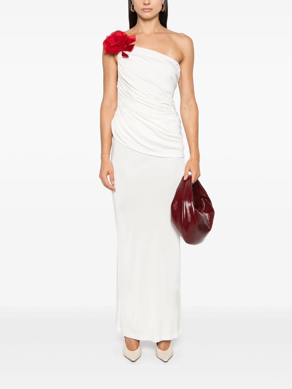 Magda Butrym Rose-embellished Blouse