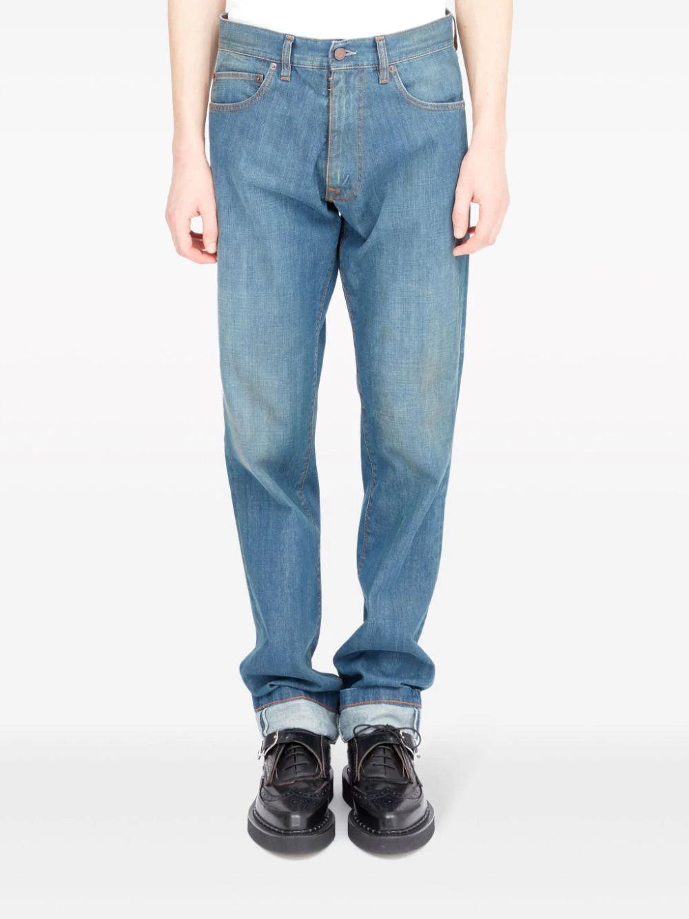 MAISON MARGIELA Americana Wash Turn-up Jeans