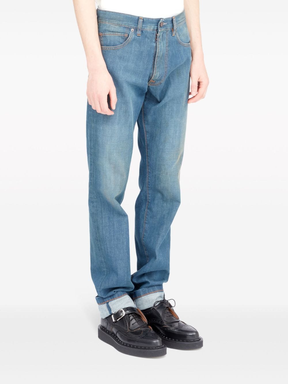 MAISON MARGIELA Americana Wash Turn-up Jeans