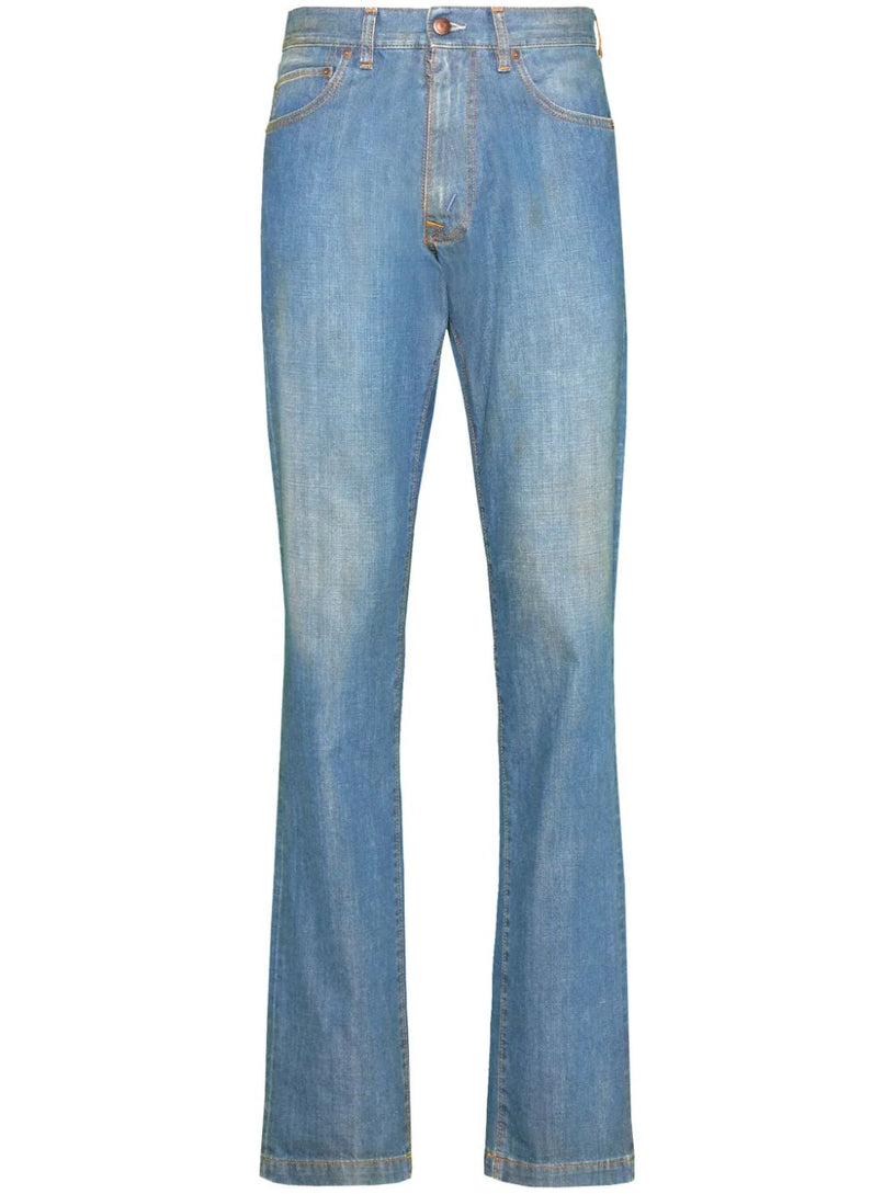 MAISON MARGIELA Americana wash turn-up jeans