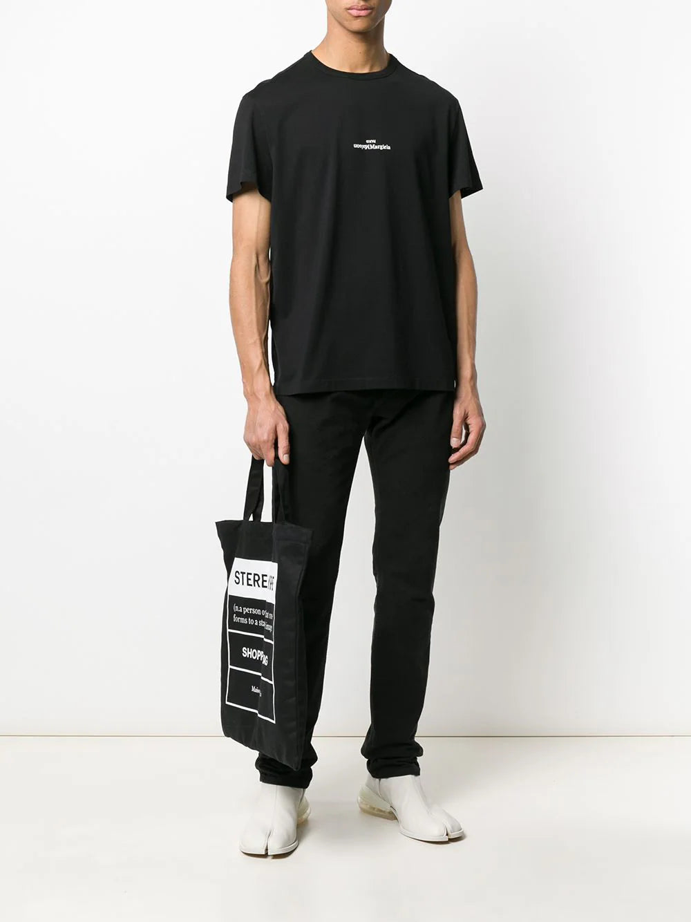 MAISON MARGIELA Distorted Logo T-shirt