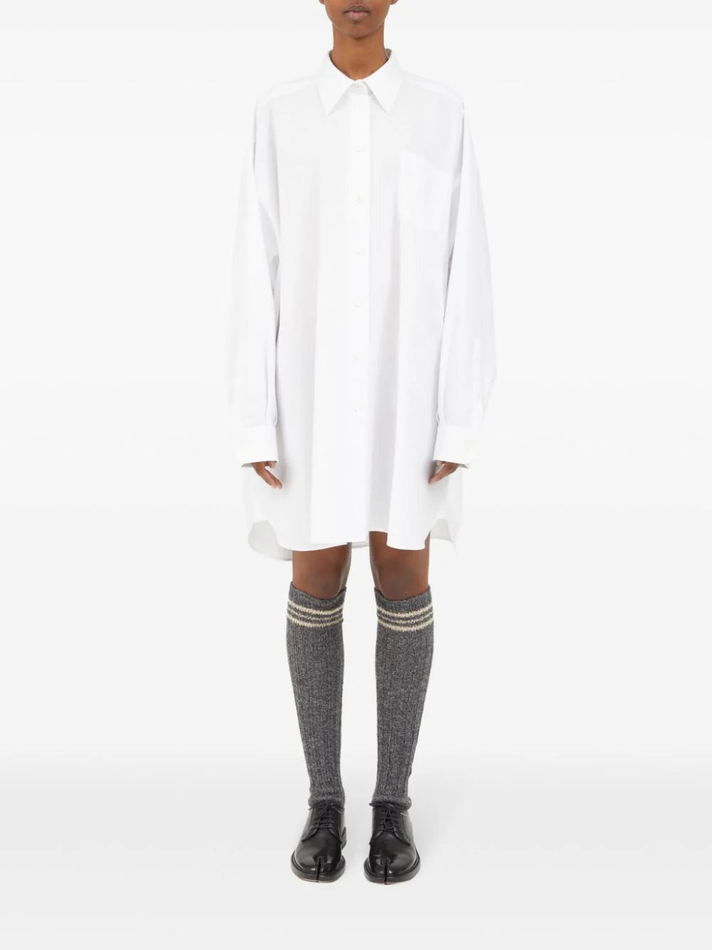 MAISON MARGIELA Drop-shoulder Cotton Shirt