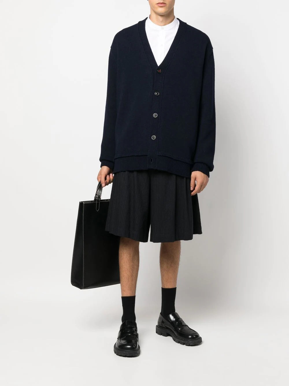 MAISON MARGIELA Elbow Patch Cardigan