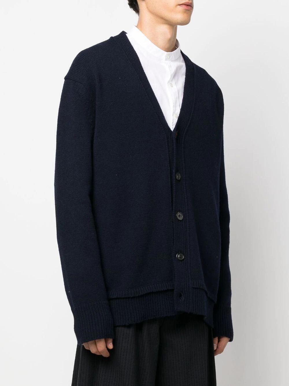 MAISON MARGIELA Elbow Patch Cardigan