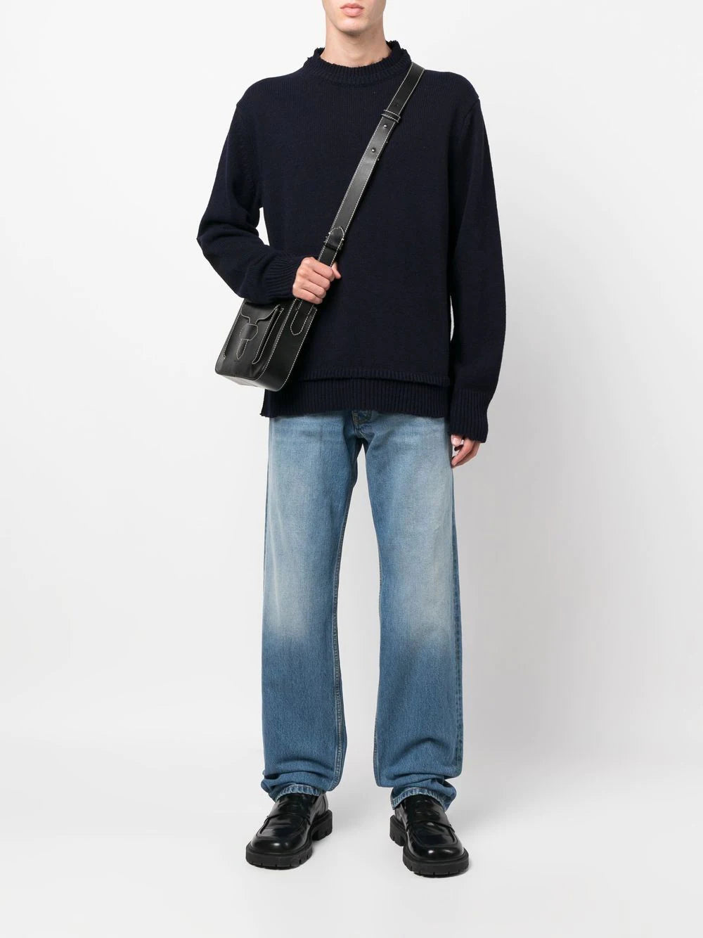 MAISON MARGIELA Elbow Patch Sweater