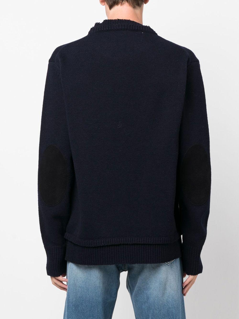 MAISON MARGIELA Elbow Patch Sweater