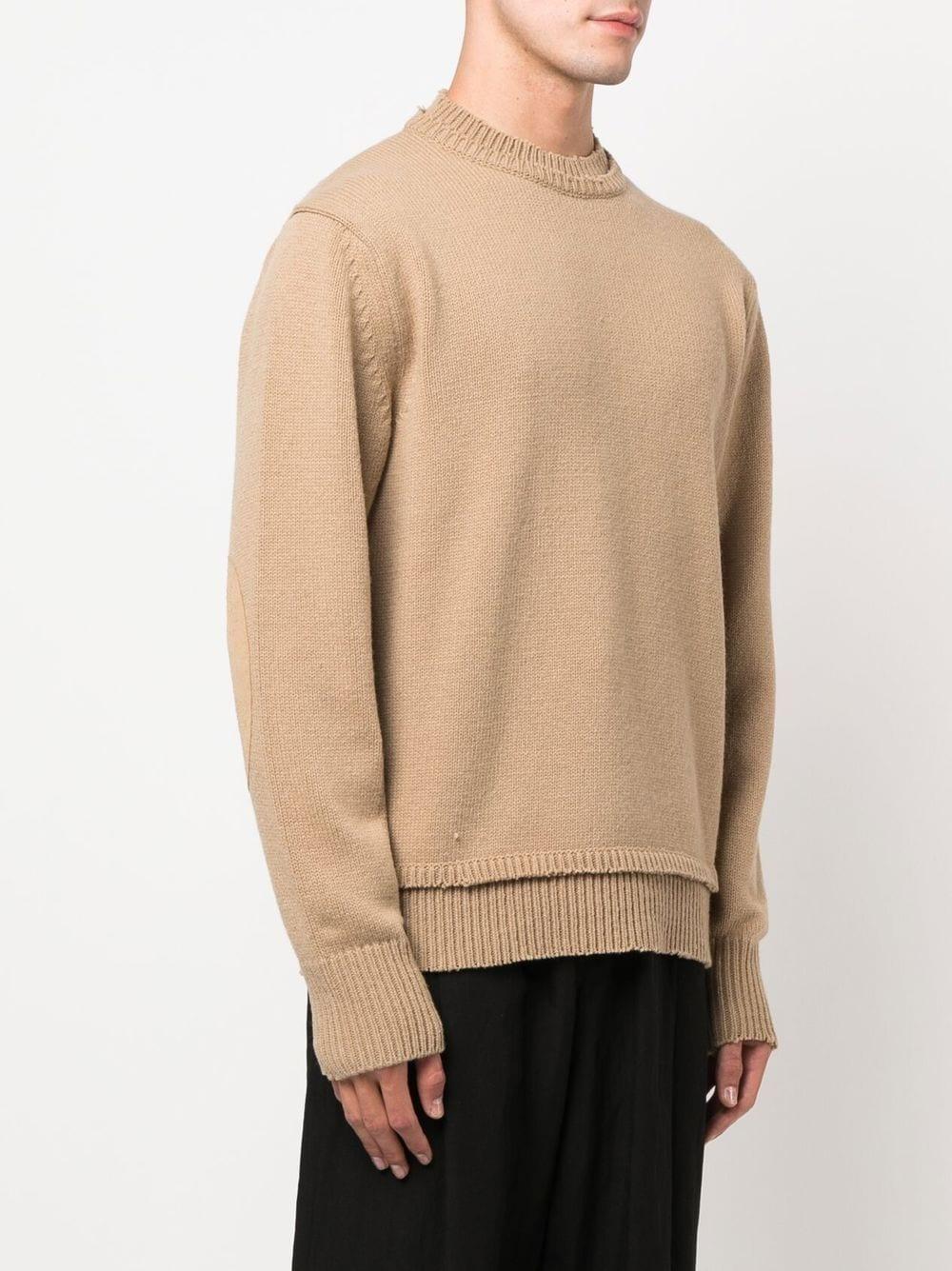 MAISON MARGIELA Elbow Patch Sweater