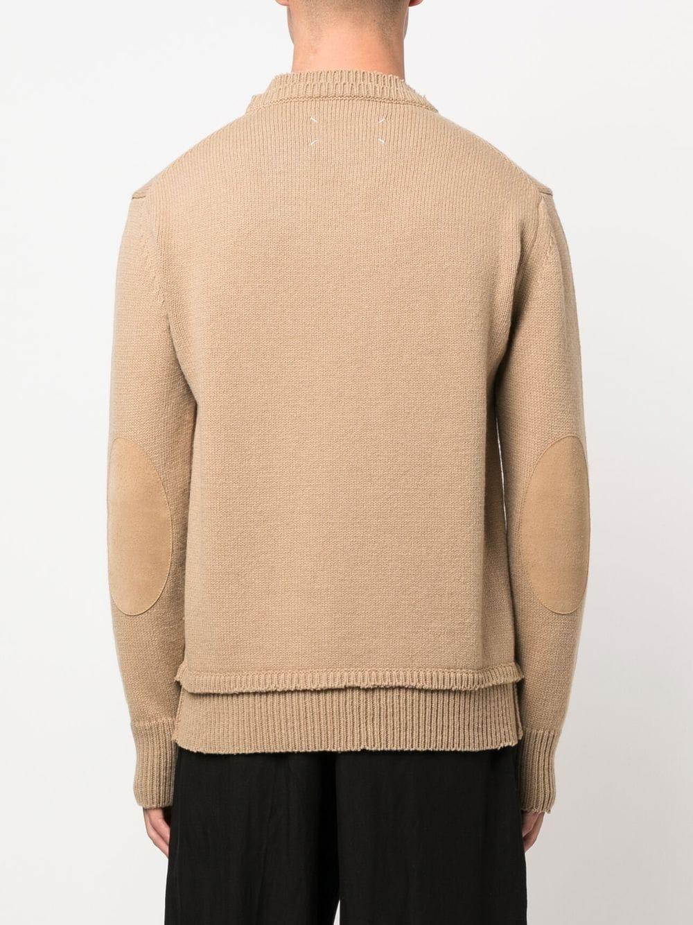 MAISON MARGIELA Elbow Patch Sweater