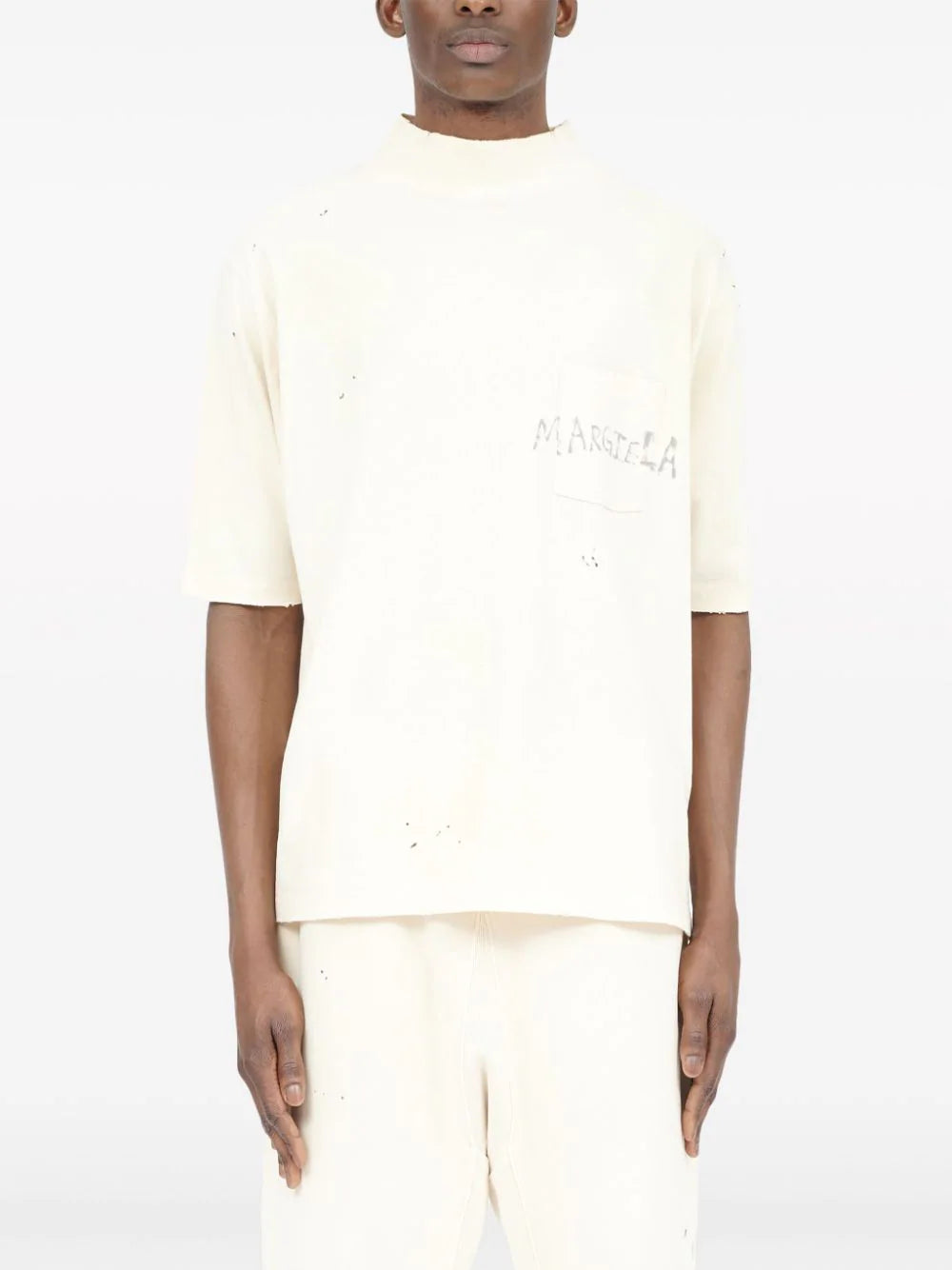 MAISON MARGIELA Handwritten Logo T-shirt