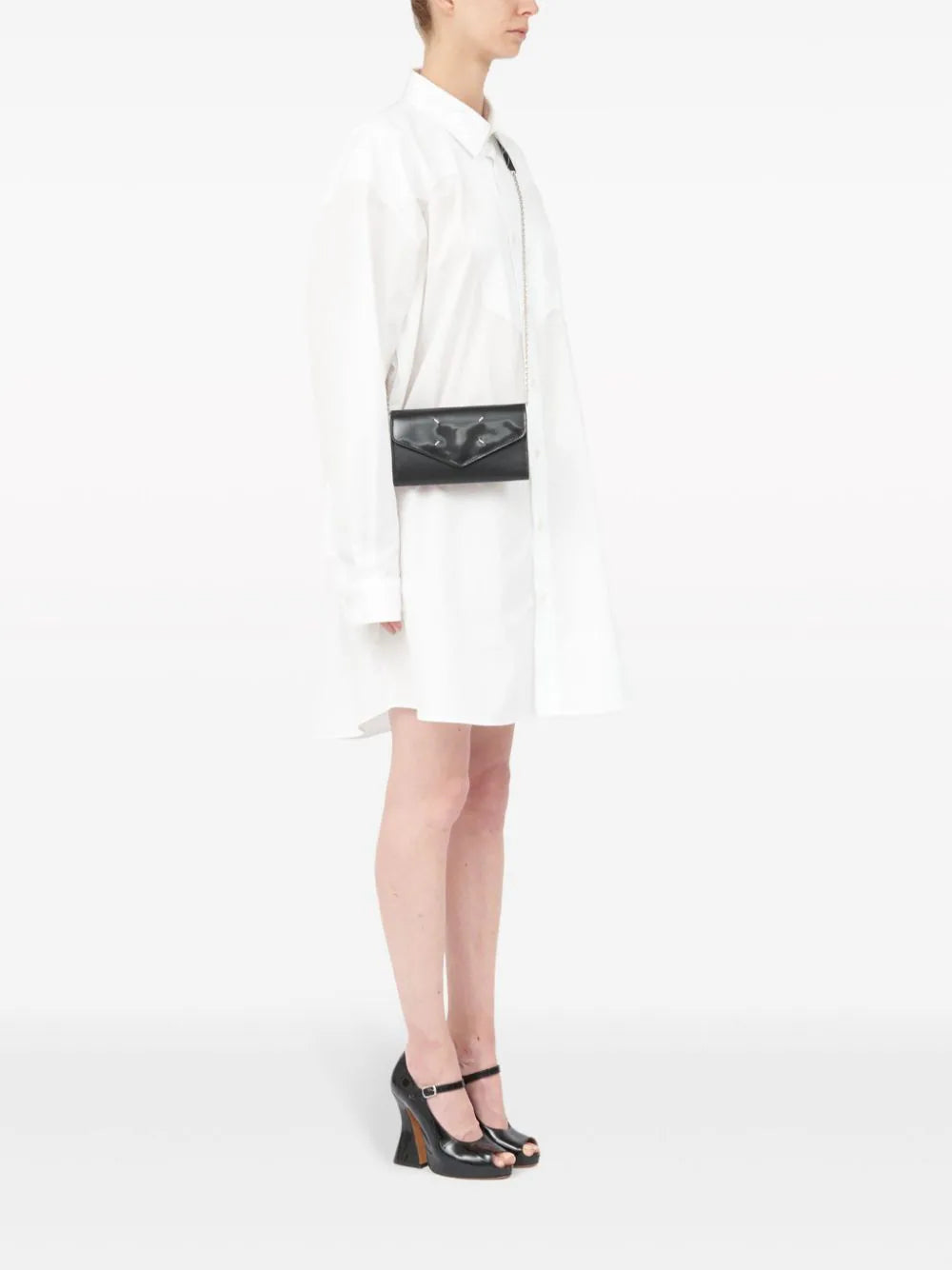 MAISON MARGIELA Mini Bag With Four Stitches Chain