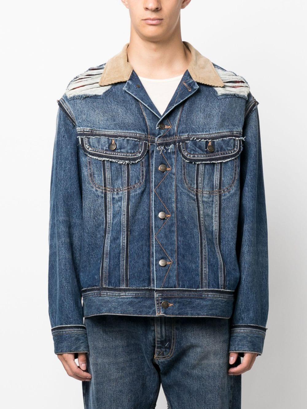 MAISON MARGIELA Pendleton Denim Jacket