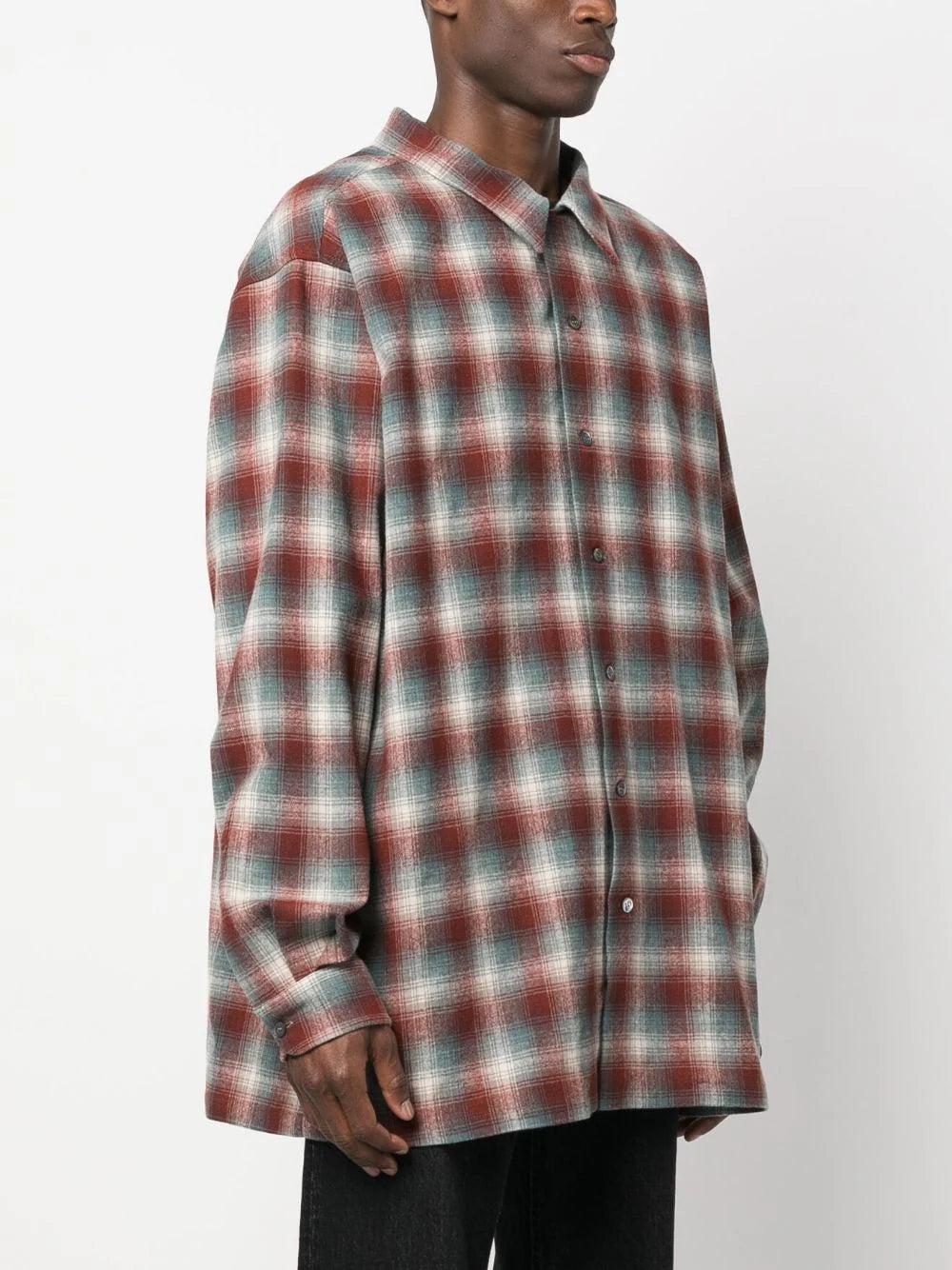 MAISON MARGIELA Pendleton Oversized Shirt