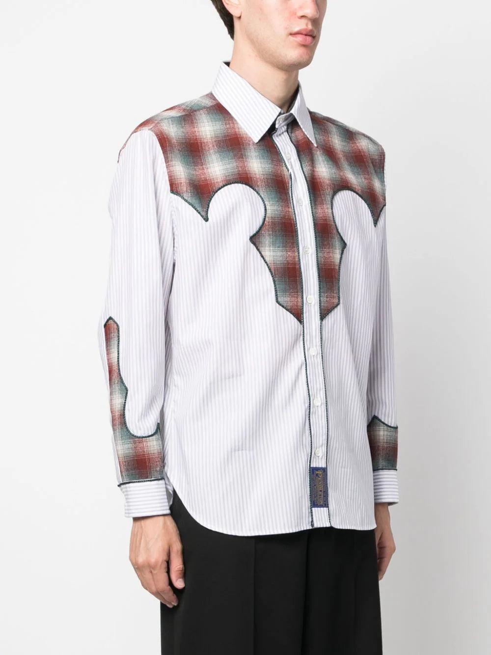 MAISON MARGIELA Pendleton Yoke Gingham Shirt