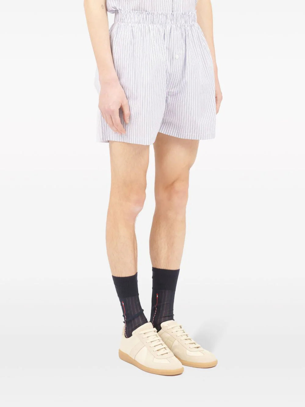 MAISON MARGIELA Striped Shorts