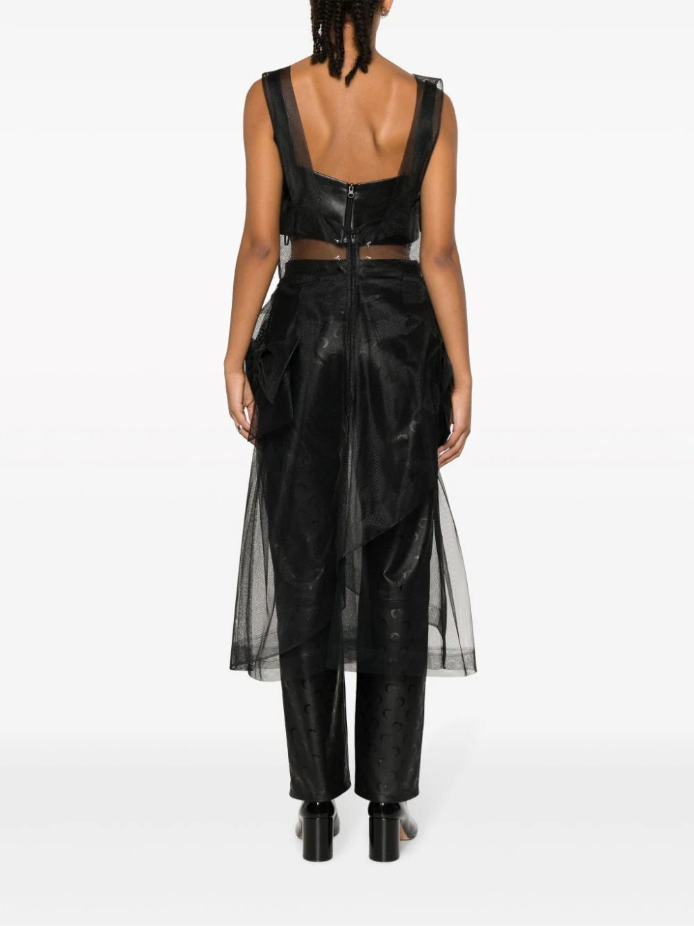 MAISON MARGIELA Tulle Midi Dress