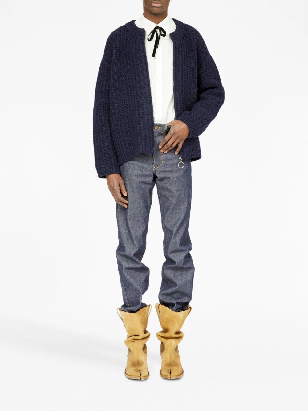 MAISON MARGIELA Wool Cardigan