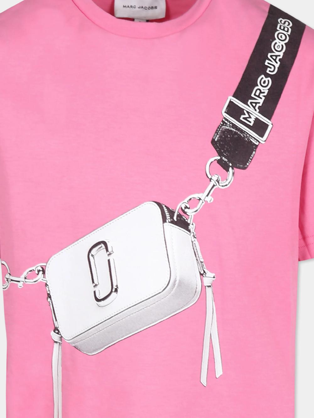 Marc Jacobs Kids Dress With Bag Print