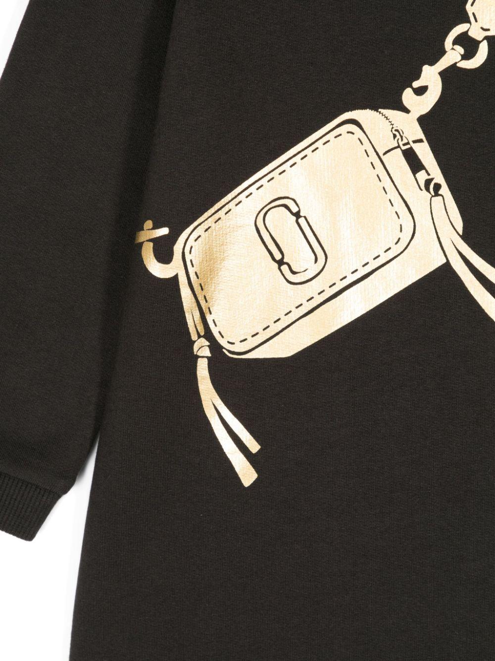 Marc Jacobs Kids Dress With Bag Print
