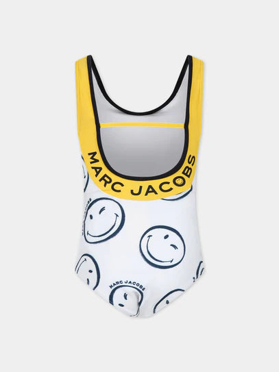 Marc Jacobs Kids One-piece Swimsuit With Smile