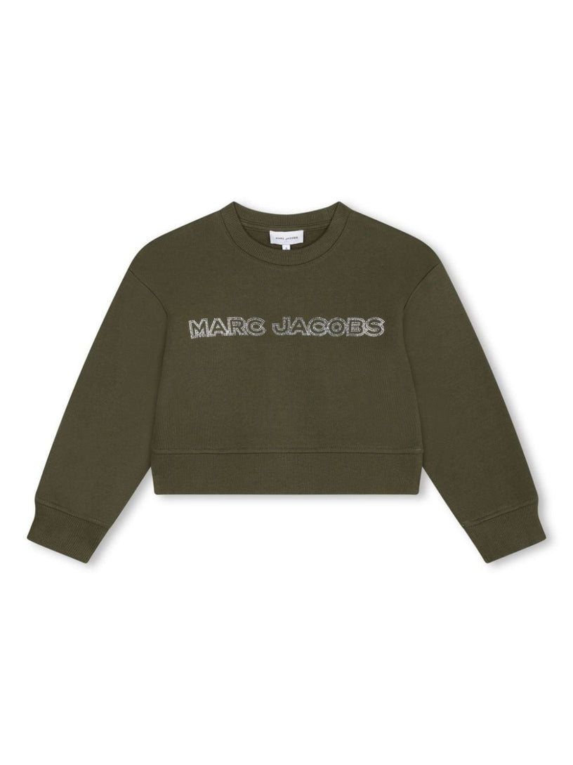 Marc Jacobs Kids Sweatshirt with rhinestones