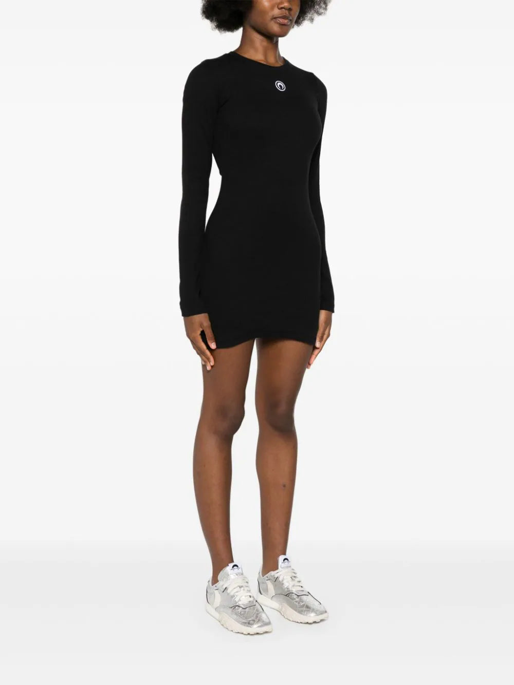 MARINE SERRE Moon Logo Mini Dress