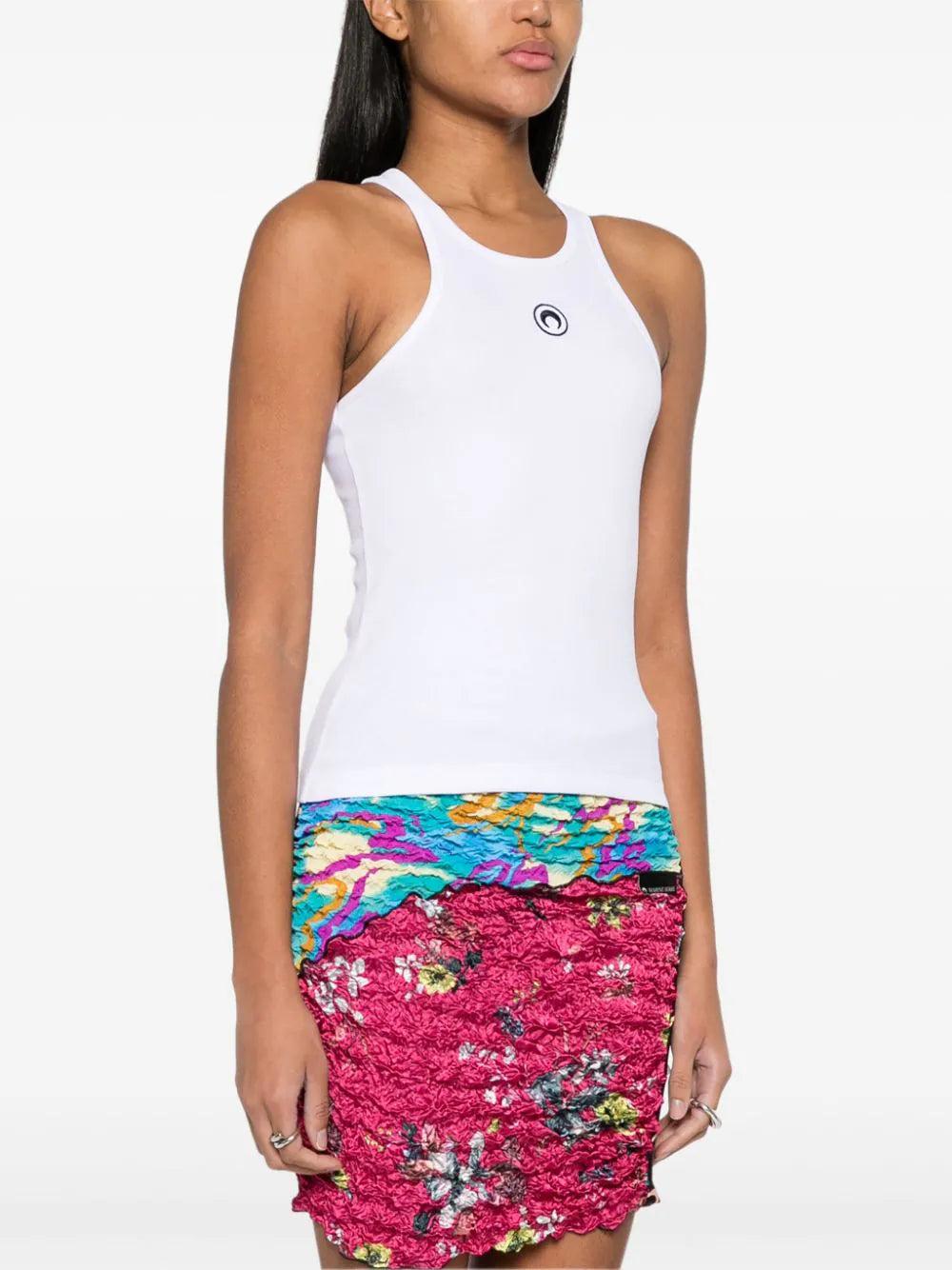 MARINE SERRE Moon Logo Tank Top