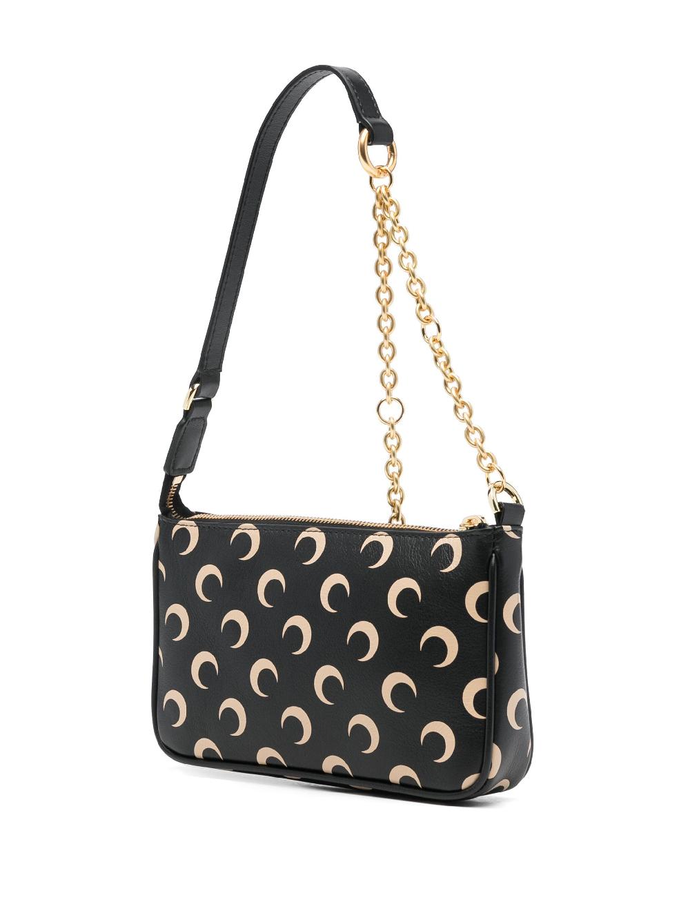 MARINE SERRE Moon Screenprint Leather Core