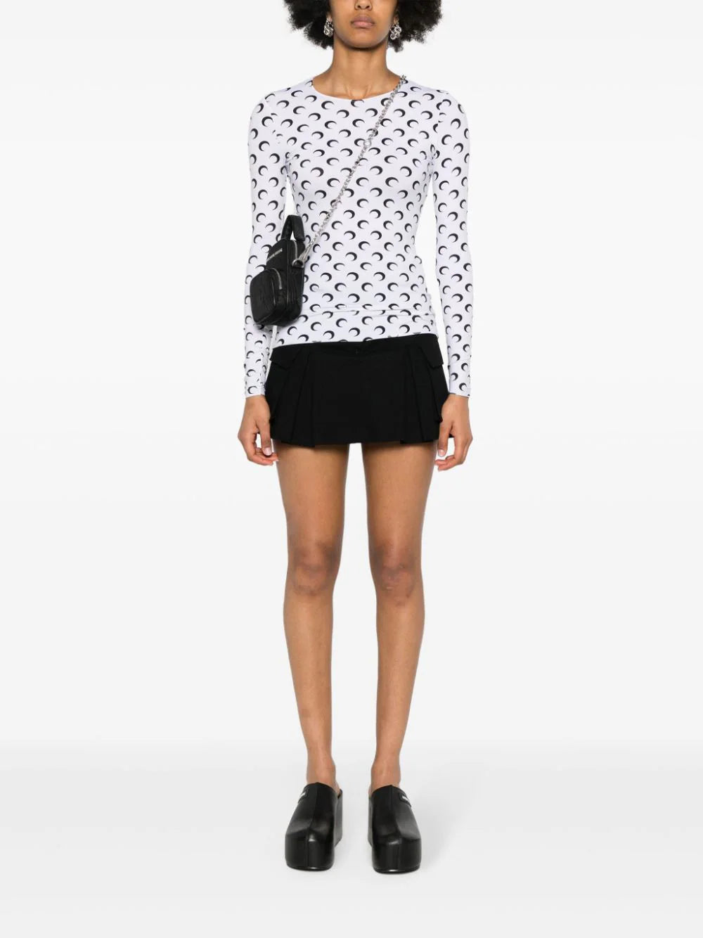 MARINE SERRE Moon Second Skin Top