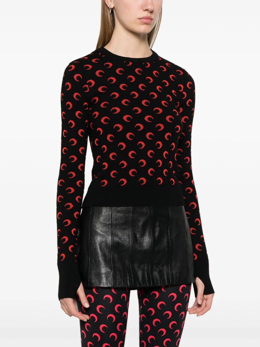 MARINE SERRE Moon Sweater