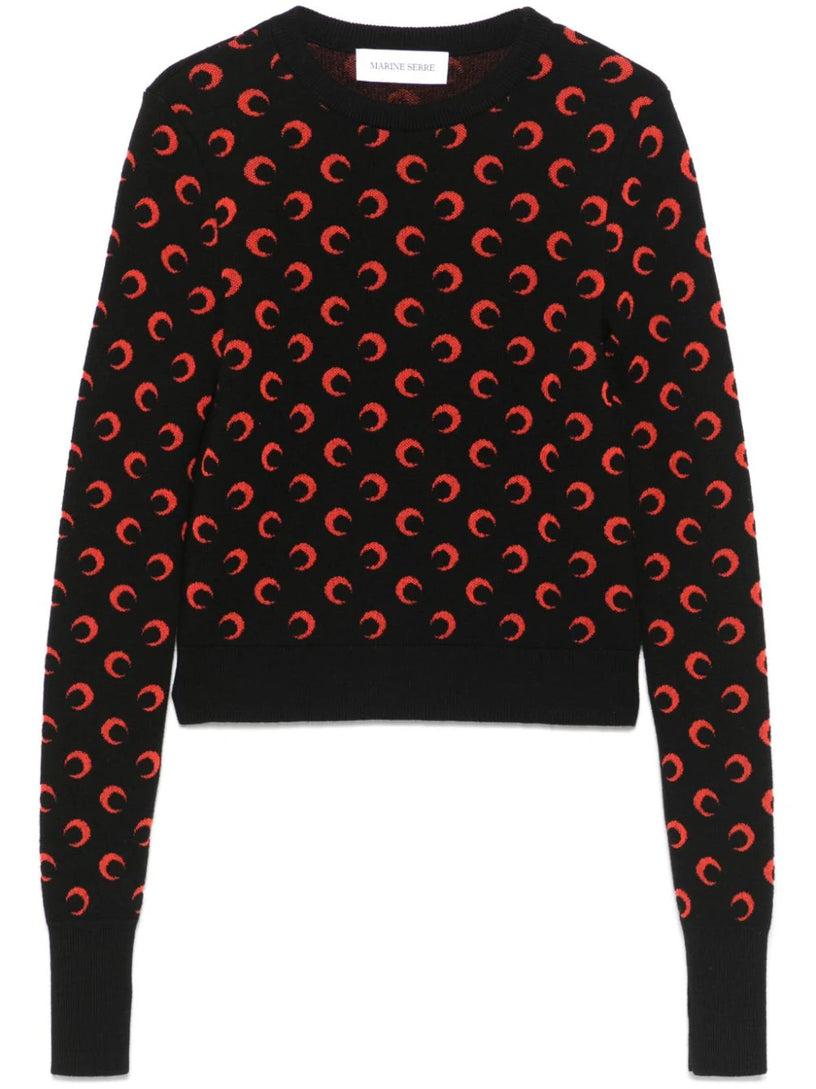 MARINE SERRE Moon sweater