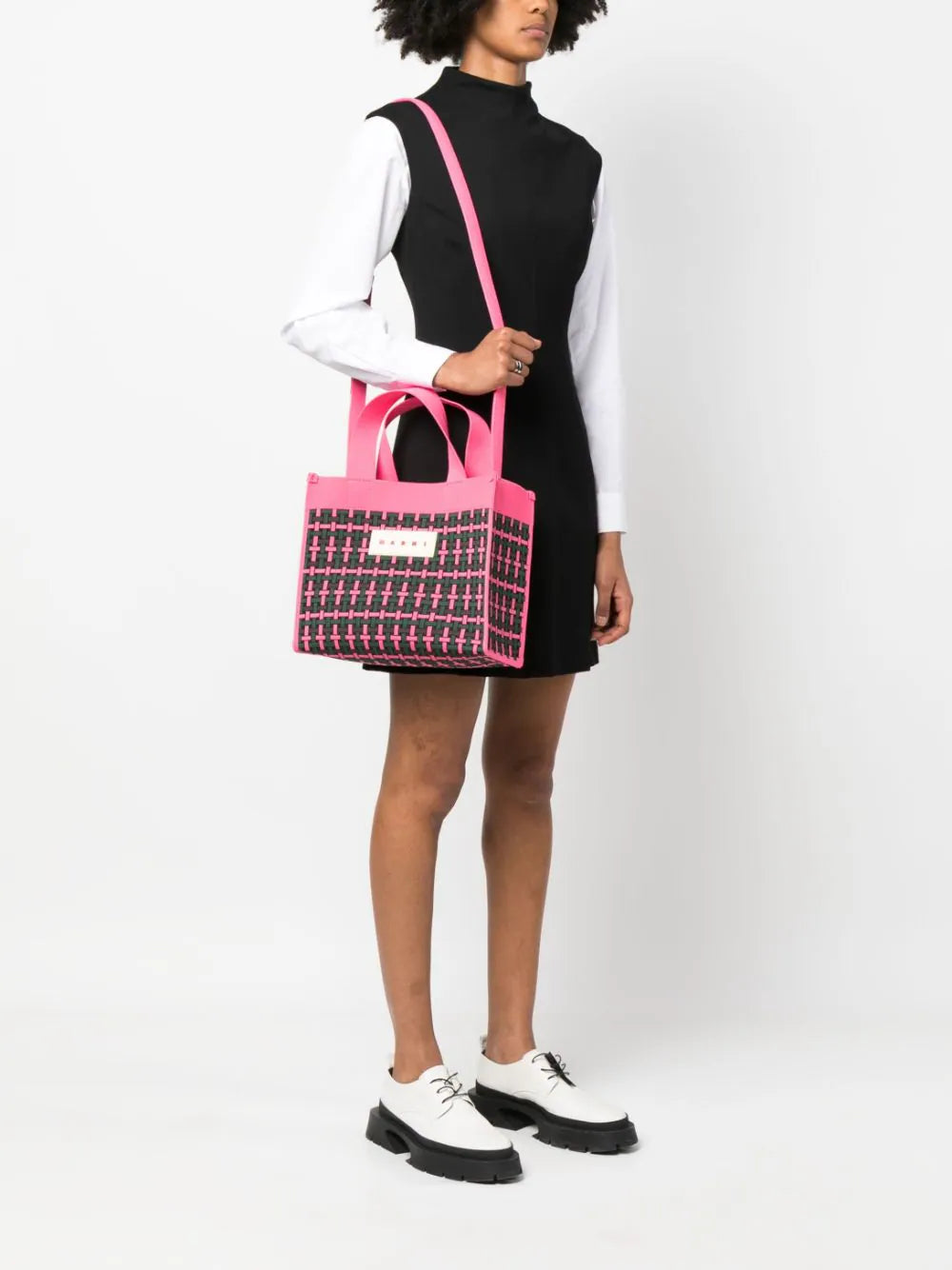 MARNI Logo Tote Bag