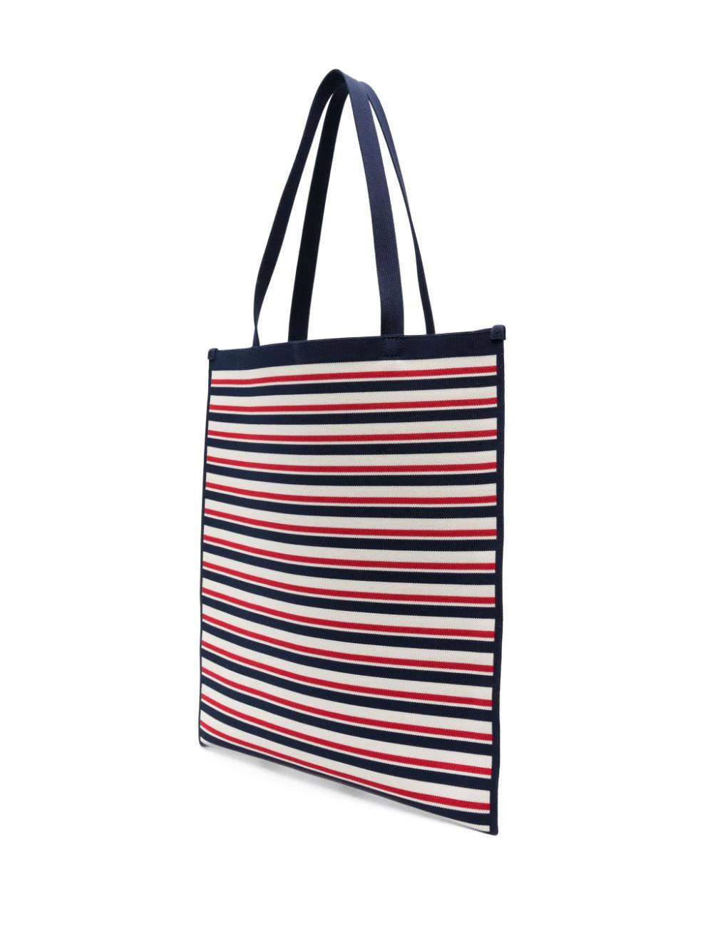 MARNI Striped Tote Bag