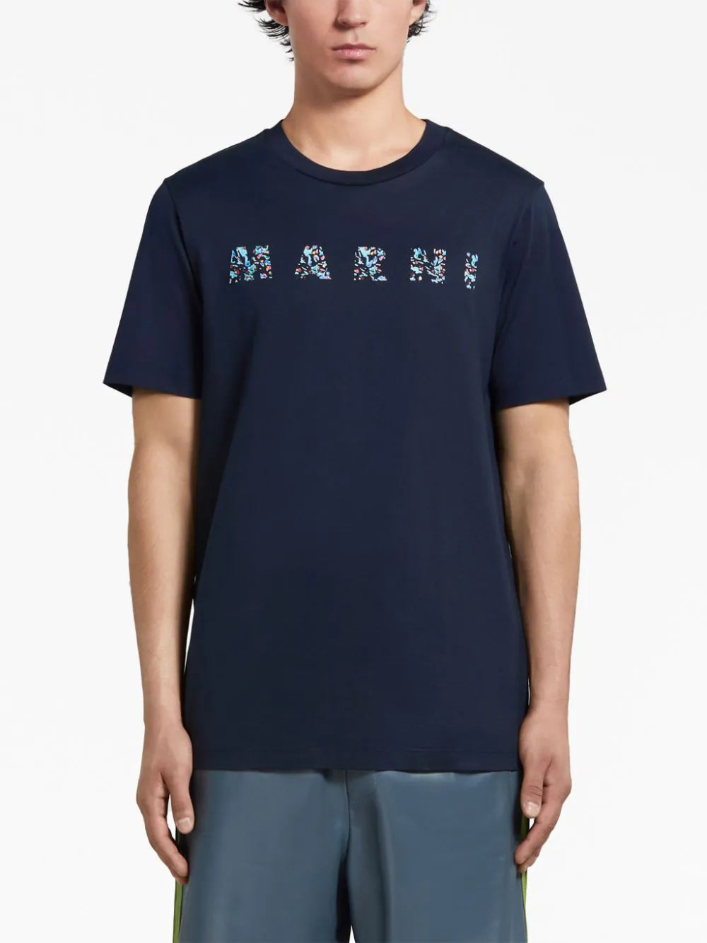 MARNI T-shirt With Patterned Marni Print