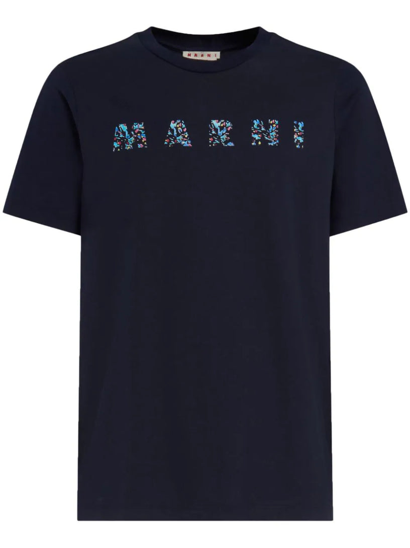 MARNI T-shirt with patterned marni print
