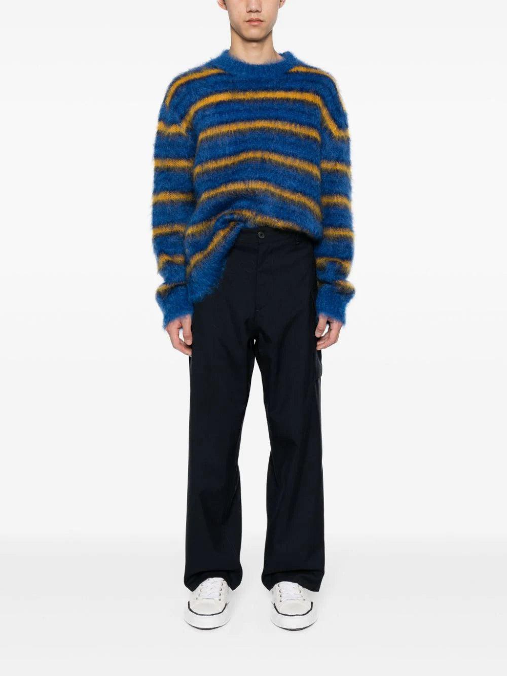 MARNI Teal Tropical Trousers