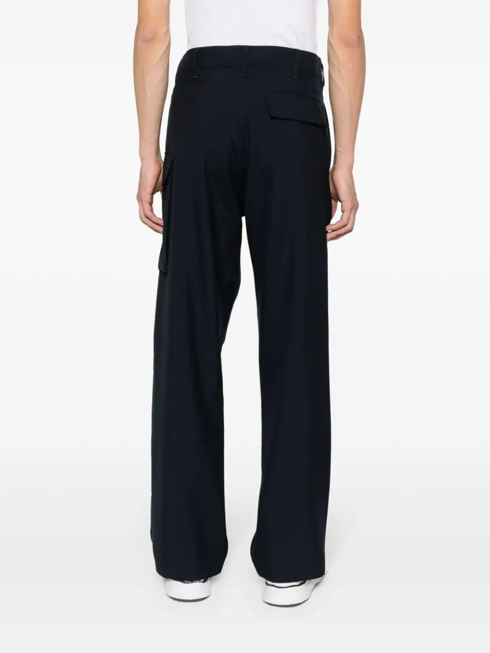 MARNI Teal Tropical Trousers