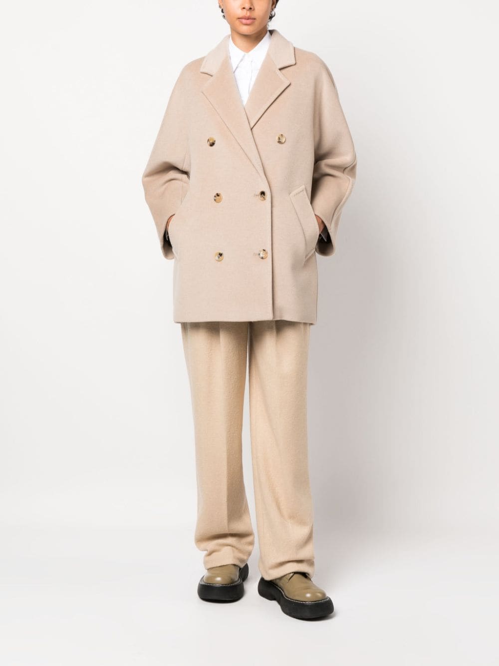 Max Mara 101801 Short Icon Coat