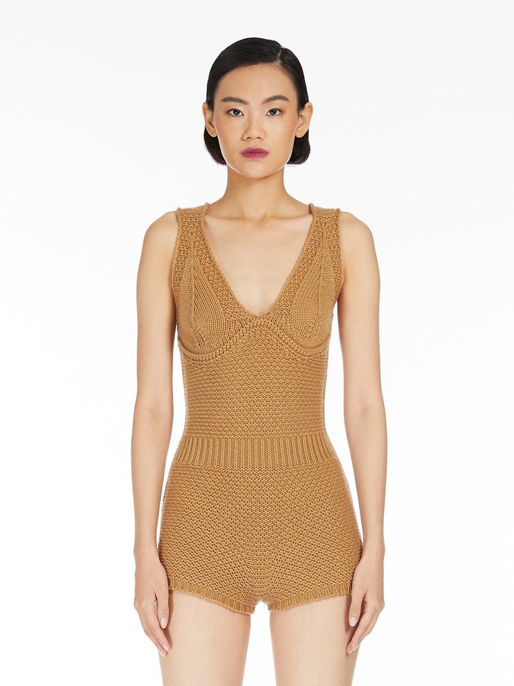 Max Mara Abavo1234 Bodycon Knit Jumpsuit