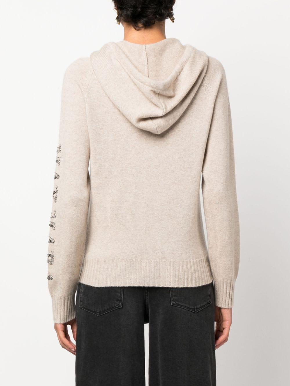 Max Mara Ananas Knit Hoodie