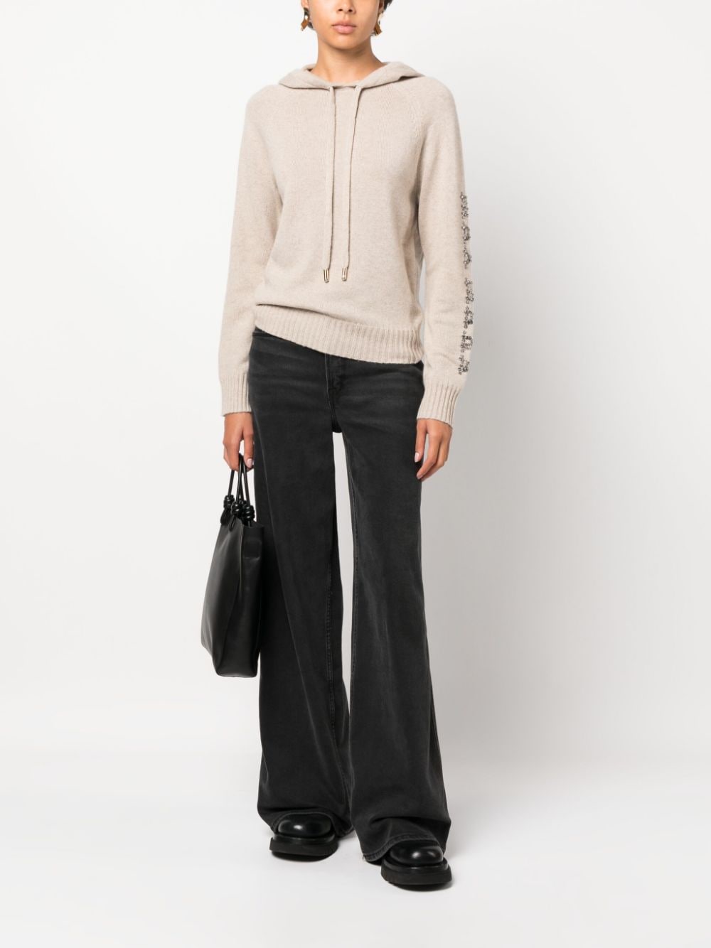 Max Mara Ananas Knit Hoodie