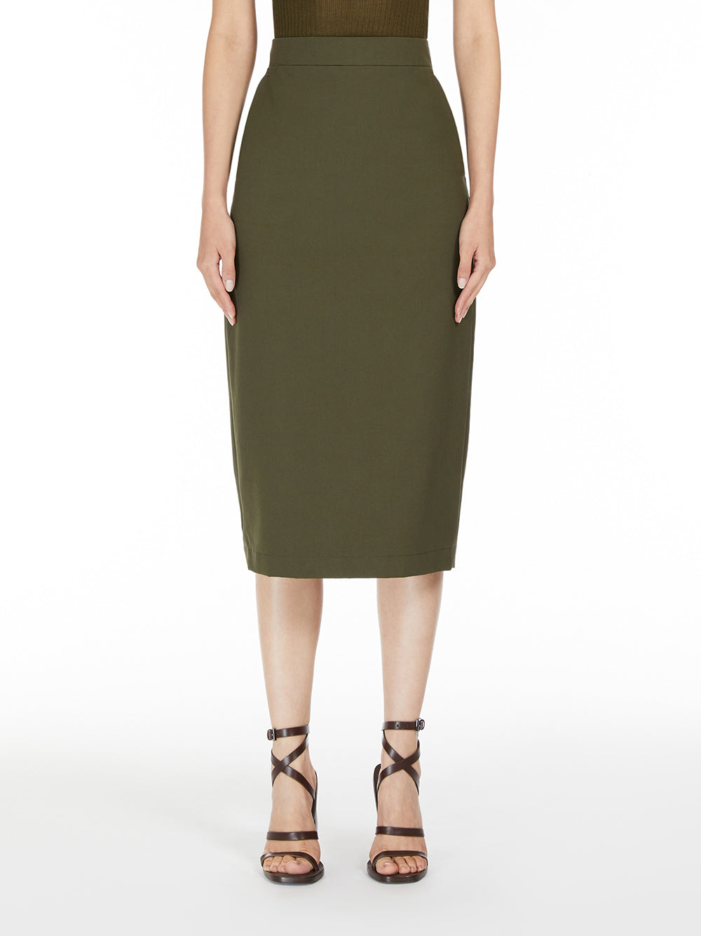Max Mara Cognac Skirt