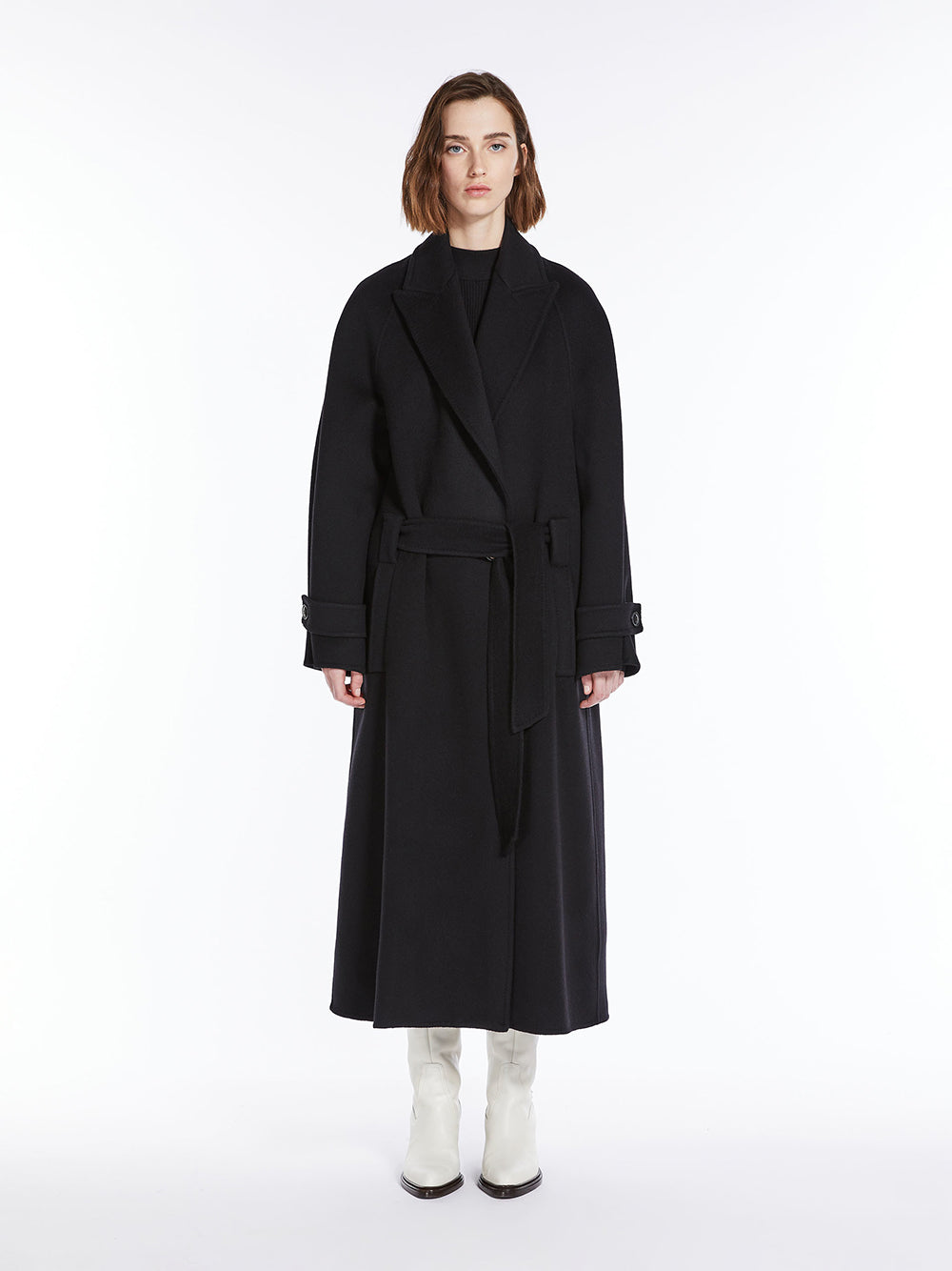 Max Mara Flared Coat In Cashmere