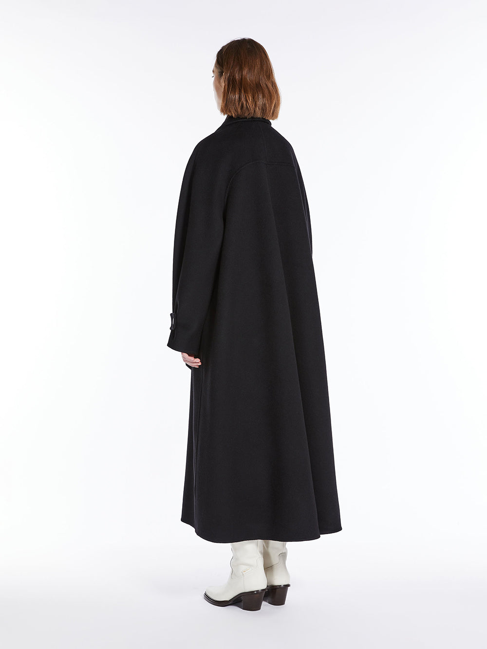 Max Mara Flared Coat In Cashmere