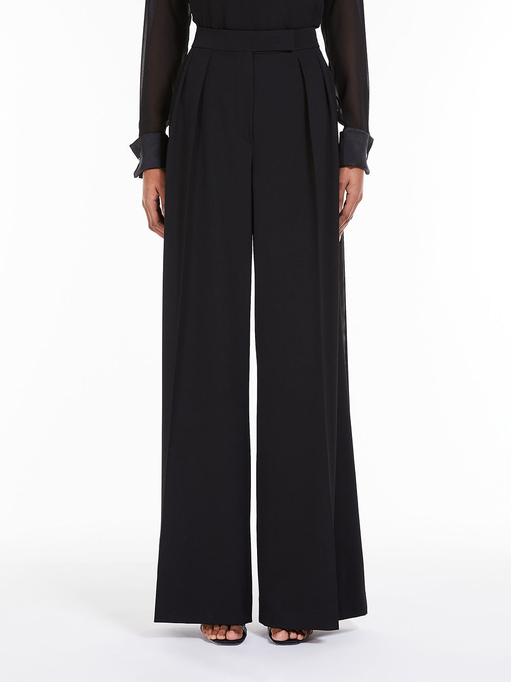Max Mara Men's Trousers In Stretch Wool
