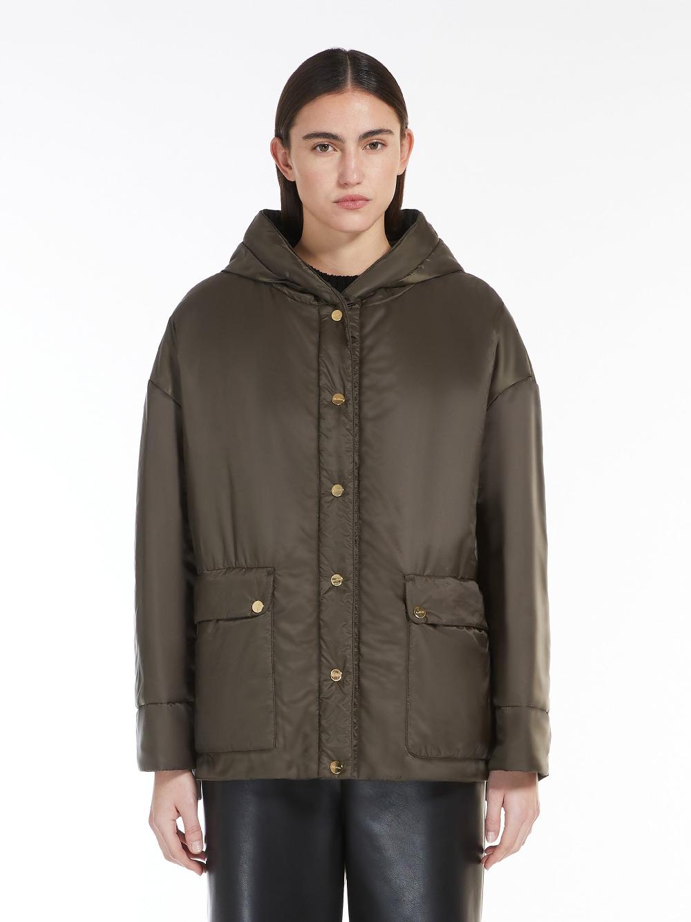 Max Mara Reversible Padded Canvas Jacket