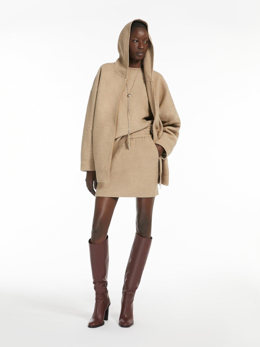 Max Mara Saio Sweatshirt In Wool And Cashmere