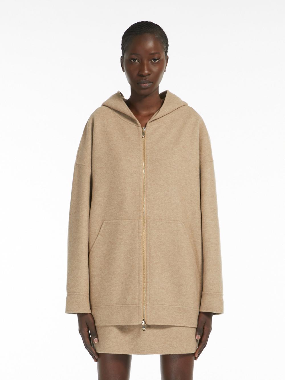 Max Mara Saio Sweatshirt In Wool And Cashmere