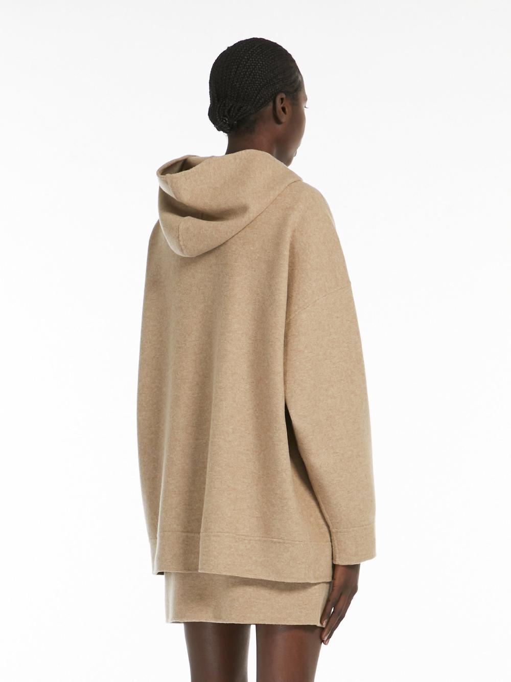 Max Mara Saio Sweatshirt In Wool And Cashmere