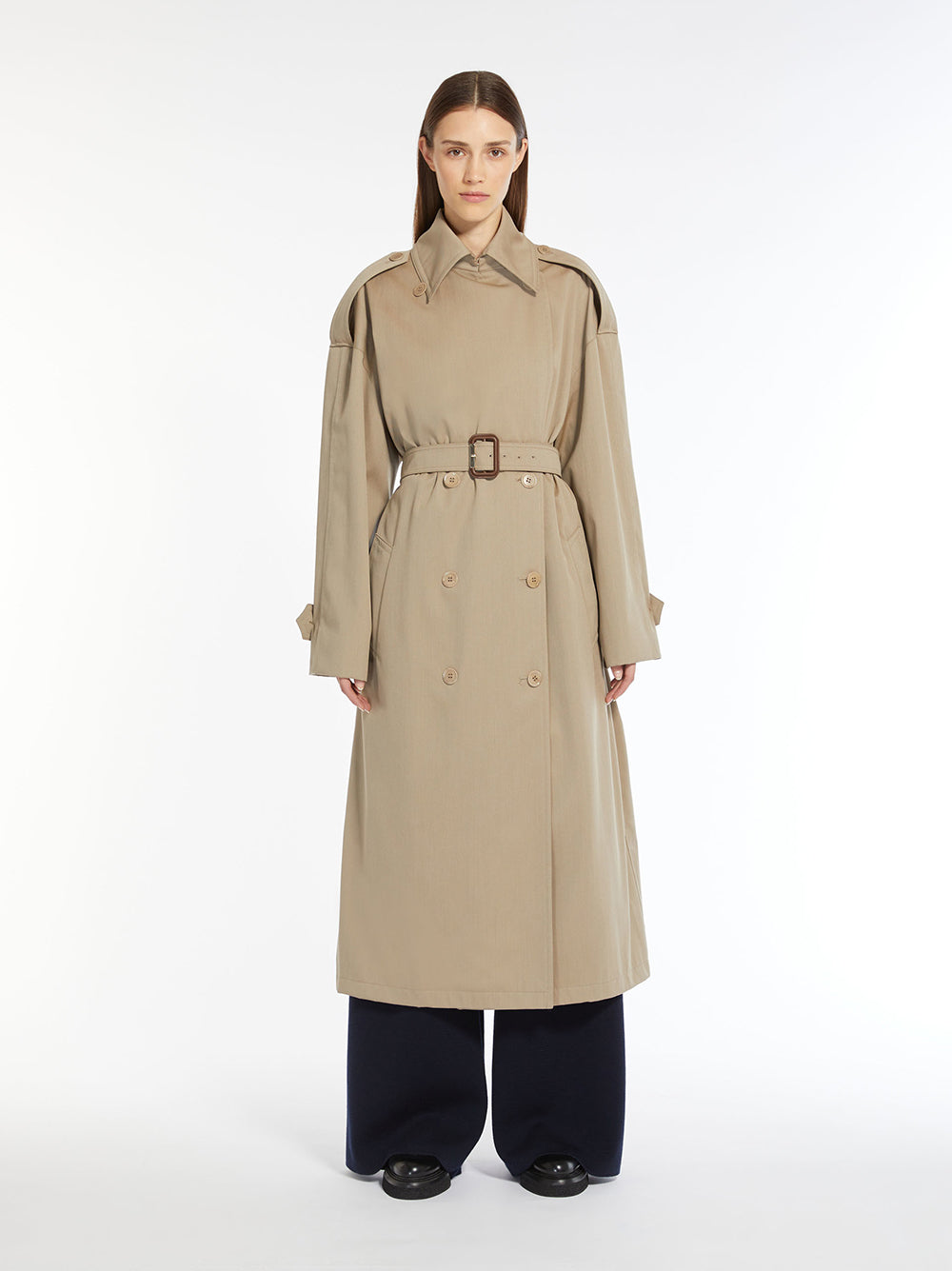 Max Mara Salpa Oversize Trench Coat