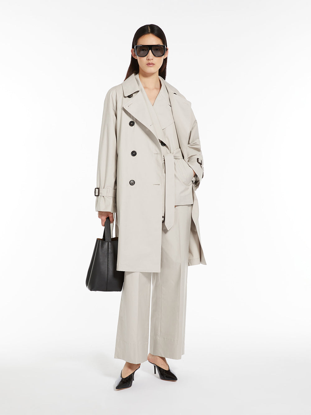 Max Mara Single-breasted Trench Coat